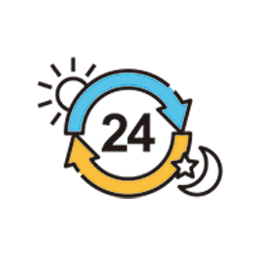 365日24時間体制